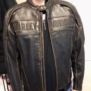 Harley-Davidson NWT Leather Riding Jacket Men’s